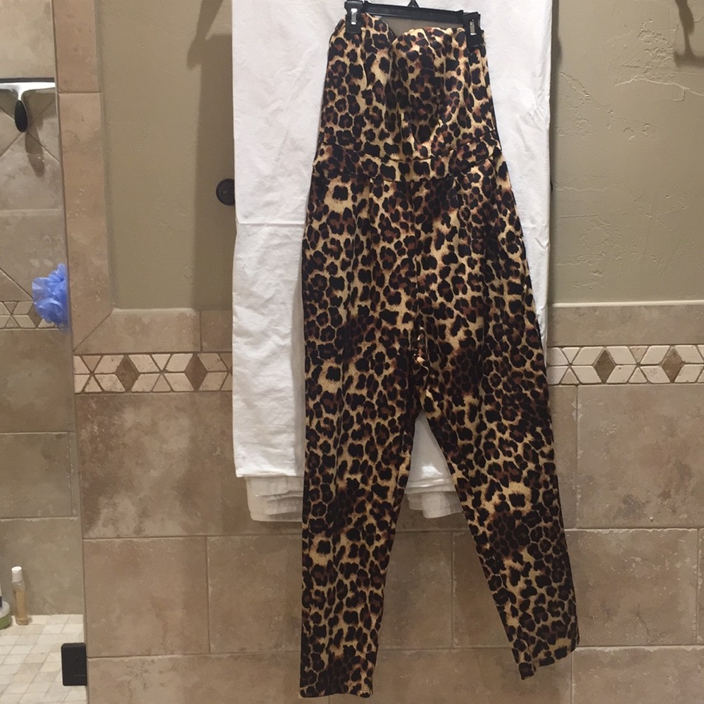 Venus Leopard Jumpsuit/Romper